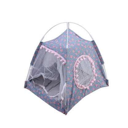 Winter Cat Tent Bed Pet Products the General Closed Cozy Hammock with Floors Cat House Pet Small Dog House Accessories Products