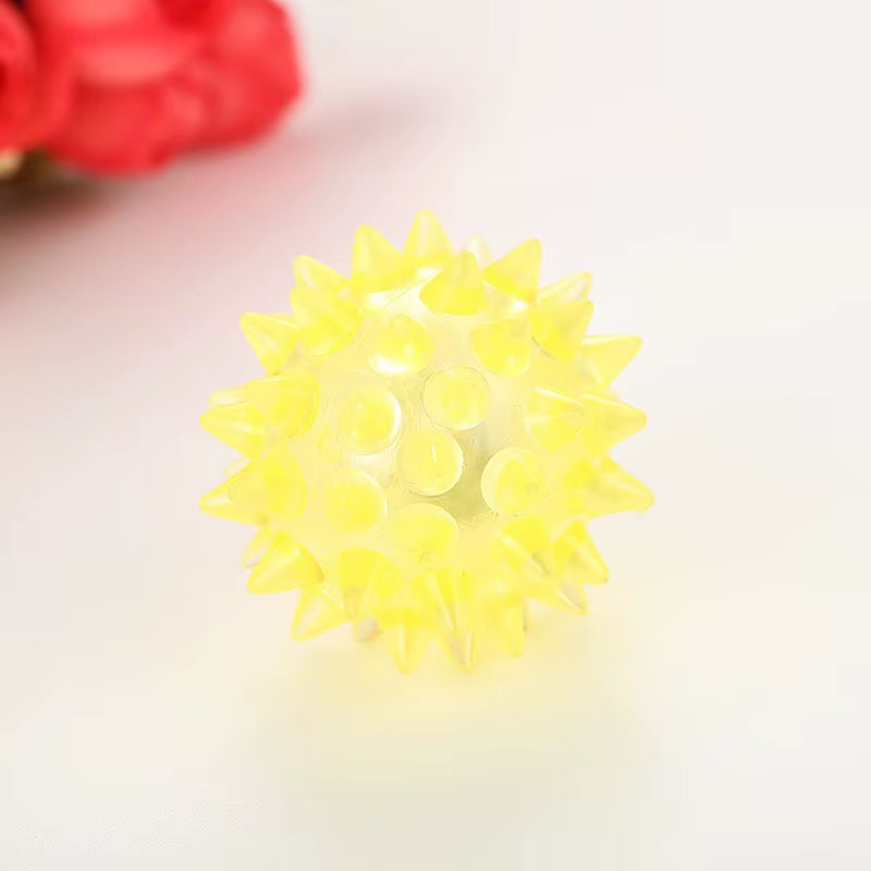LED Cat Ball Toy – Interactive Rolling Glowing Ball, Colorful Light-Up Toy for Active Cats