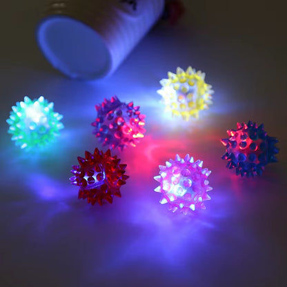 LED Cat Ball Toy – Interactive Rolling Glowing Ball, Colorful Light-Up Toy for Active Cats