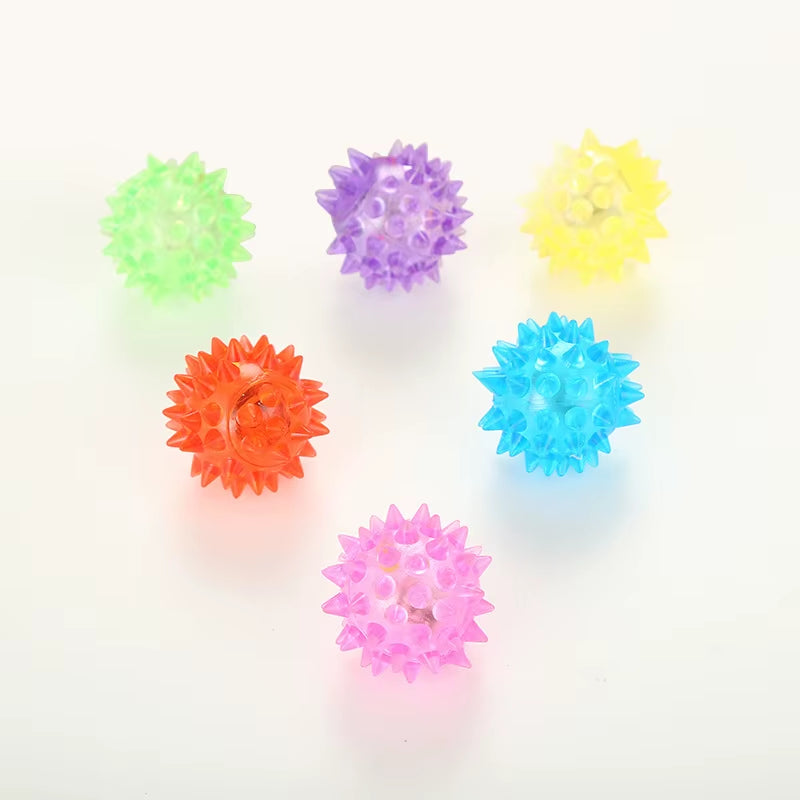 LED Cat Ball Toy – Interactive Rolling Glowing Ball, Colorful Light-Up Toy for Active Cats