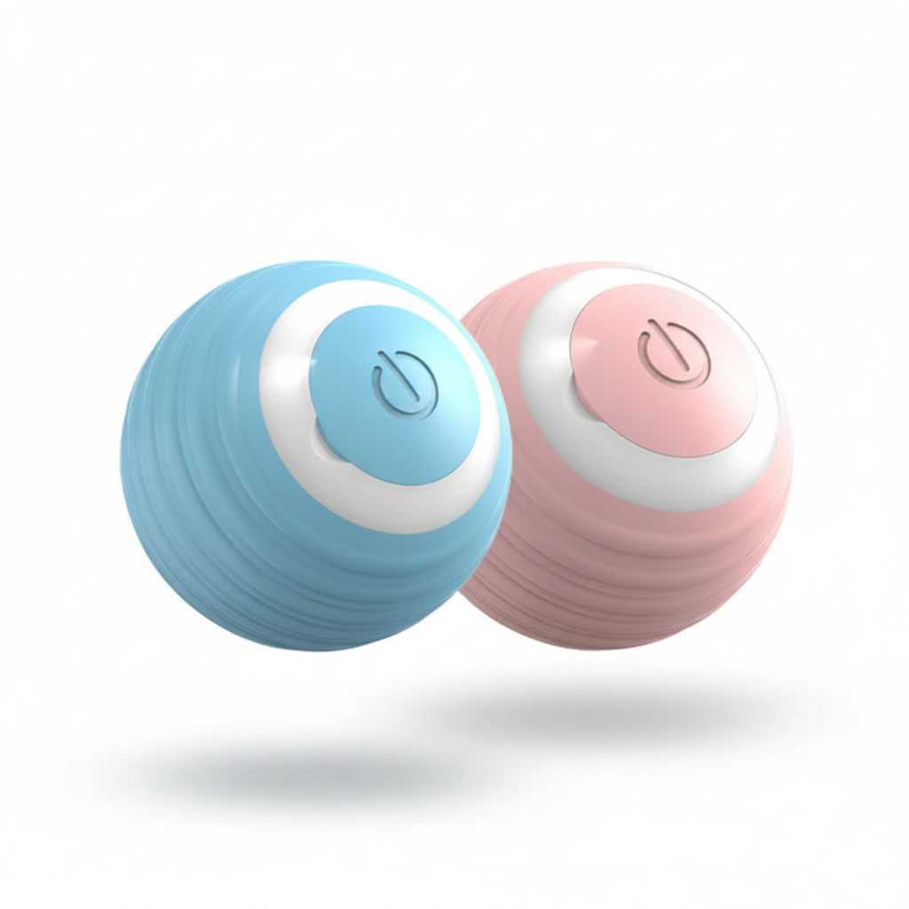 Smart Electric Cat Ball Toy – Automatic Rolling Interactive Ball for Indoor Cats