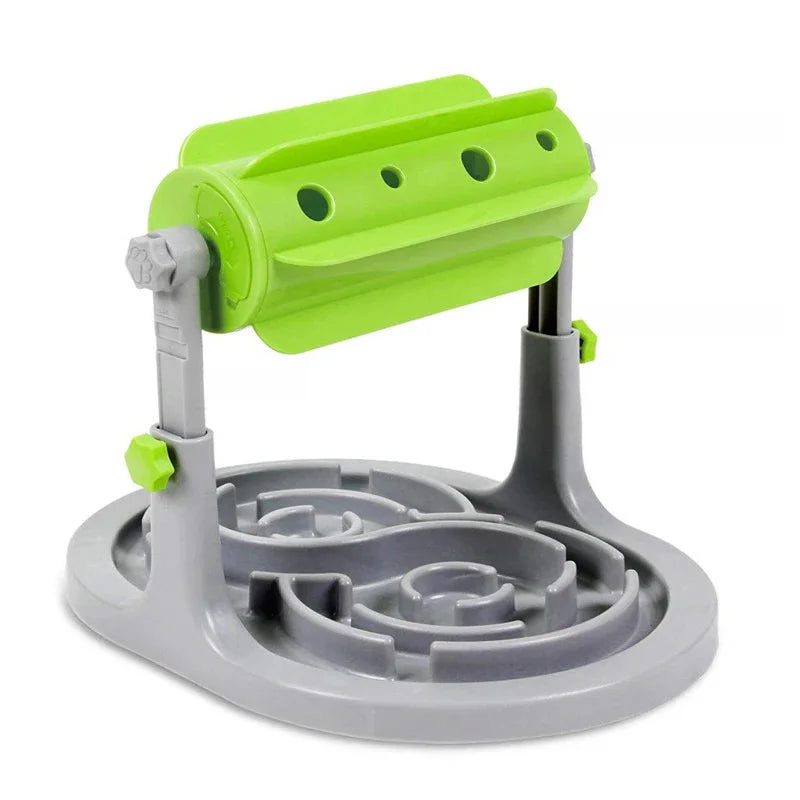Intelligent Dry Food Dog Toys Food Feeder Educational Dog Puzzle Toys Training Game Toy anti Choke Slower Treated Feeder Bowl