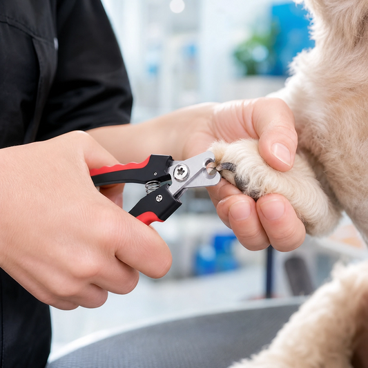 Professional Pet Nail Clippers – Stainless Steel Grooming Scissors for Cats & Dogs