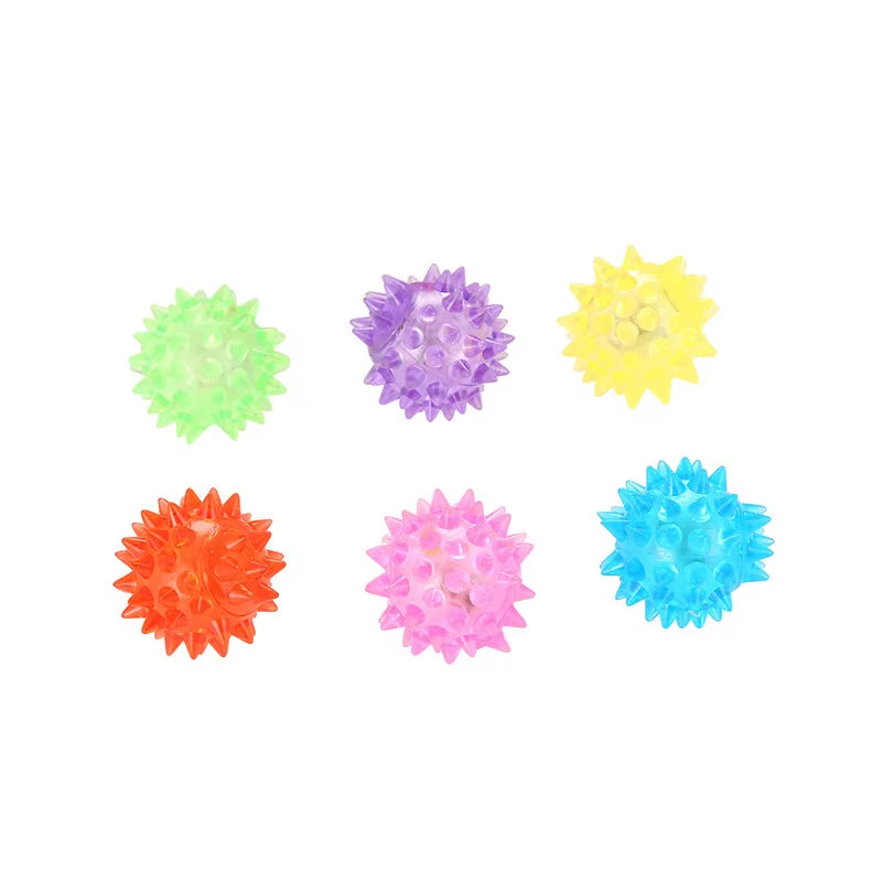 LED Cat Ball Toy – Interactive Rolling Glowing Ball, Colorful Light-Up Toy for Active Cats