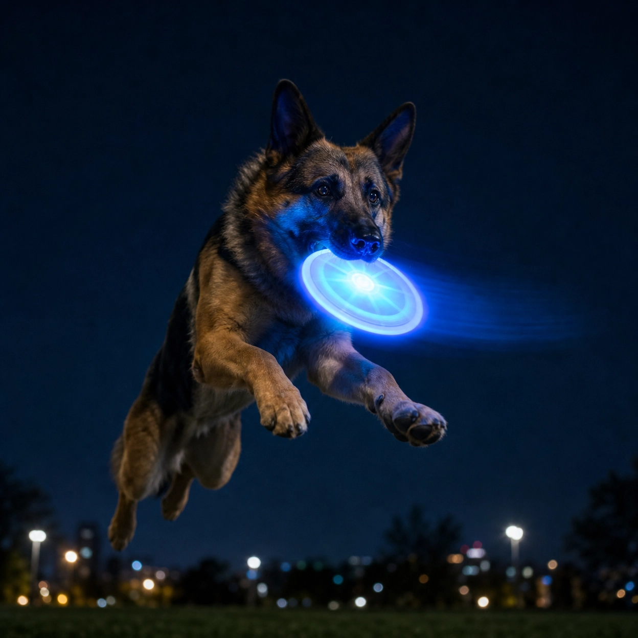 LED Glow Flying Disc — Light Up the Night