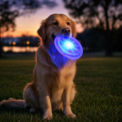 LED Glow Flying Disc — Light Up the Night
